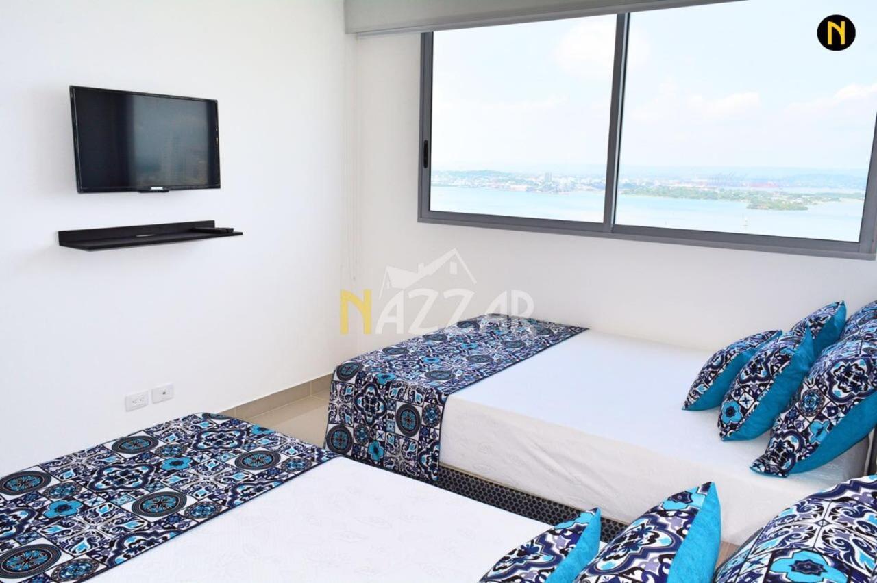 Morros City Espectacular Frente A La Playa Cartagena Luaran gambar