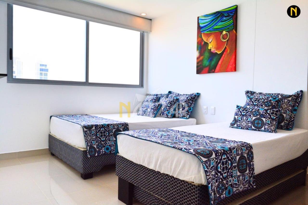 Morros City Espectacular Frente A La Playa Cartagena Luaran gambar