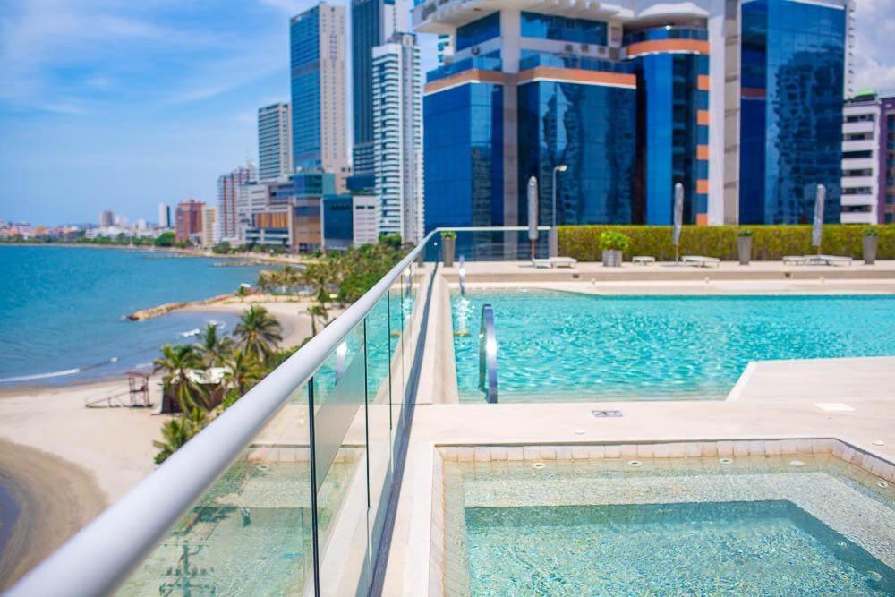 Morros City Espectacular Frente A La Playa Cartagena Luaran gambar